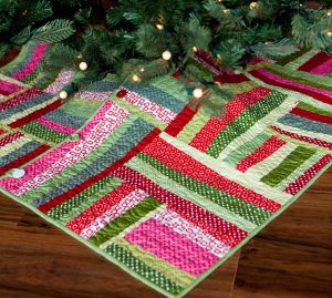 Quilted Christmas Tree Skirt - YouTube